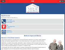 Tablet Screenshot of homerehabsolutions.com